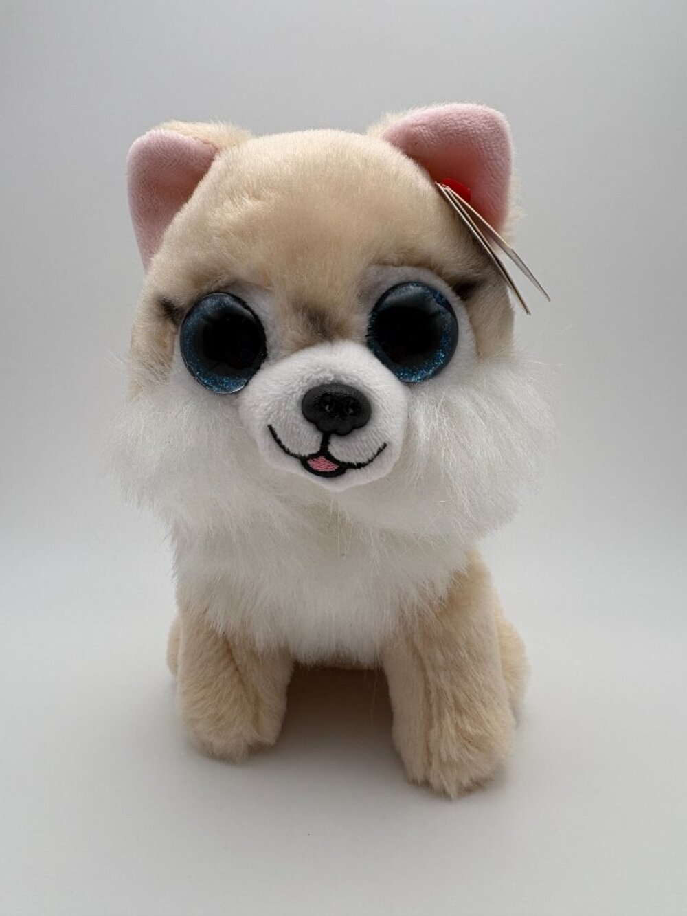 Honeycomb TY Beanie Boos Corgi Dog Cream White 2025 Plush Stuffie (SKU: 665TO)